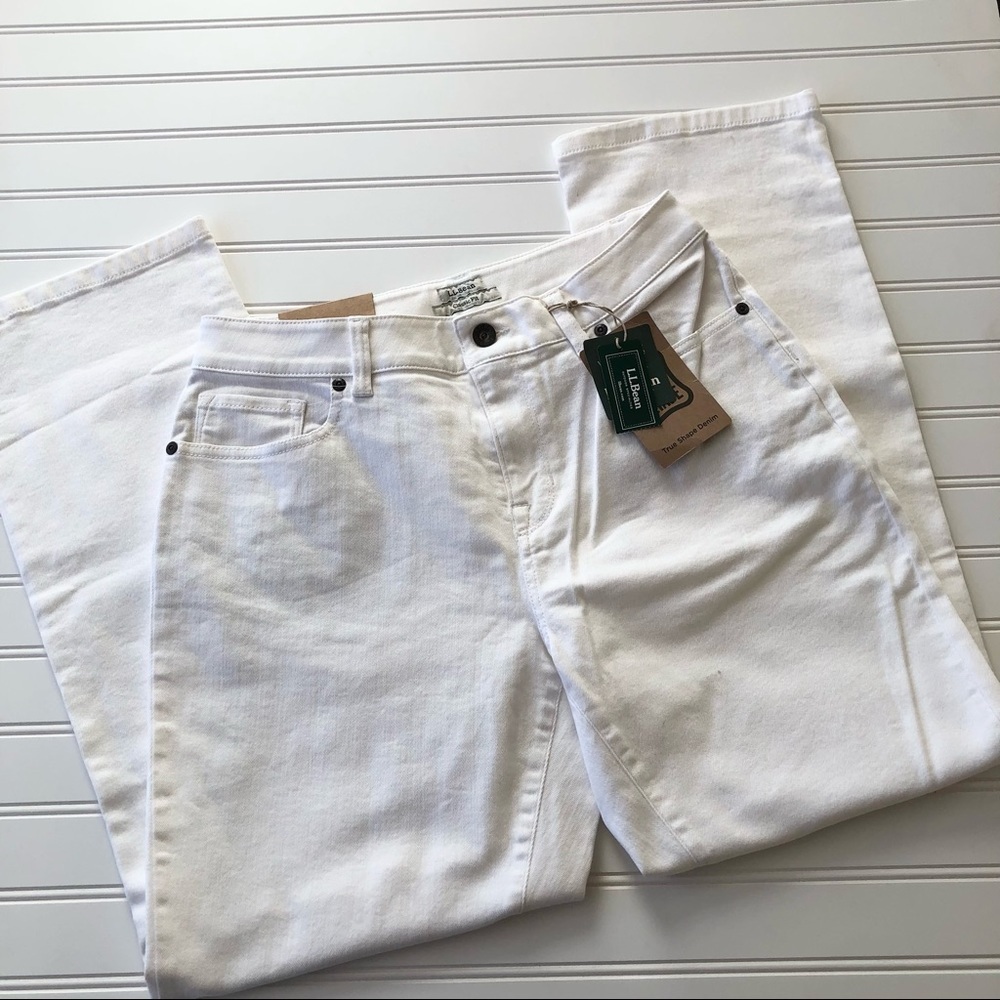 LL Bean True Shape Jeans, Classic Fit Straight-Leg